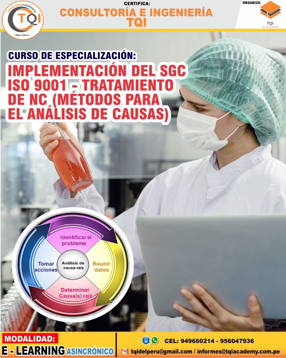 IMPLEMENTACIÓN DEL SGC ISO 9001 - TRATAMIENTO DE NC (MÉTODOS PARA EL ...