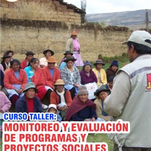 CURSO TALLER: MONITOREO Y EVALUACIÓN DE PROGRAMAS Y PROYECTOS SOCIALES - Imagen 1