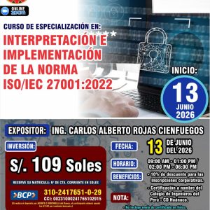 INTERPRETACIÓN E IMPLEMENTACIÓN DE LA NORMA ISO/IEC 27001:2022