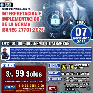 INTERPRETACIÓN E IMPLEMENTACIÓN DE LA NORMA ISO/IEC 27701:2025