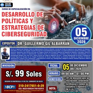 DESARROLLO DE POLÍTICAS Y ESTRATEGIAS DE CIBERSEGURIDAD