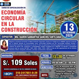 ECONOMÍA CIRCULAR EN LA CONSTRUCCIÓN - Imagen 1