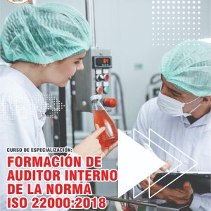 FORMACIÓN DE AUDITOR INTERNO DE LA NORMA ISO 22000:2018